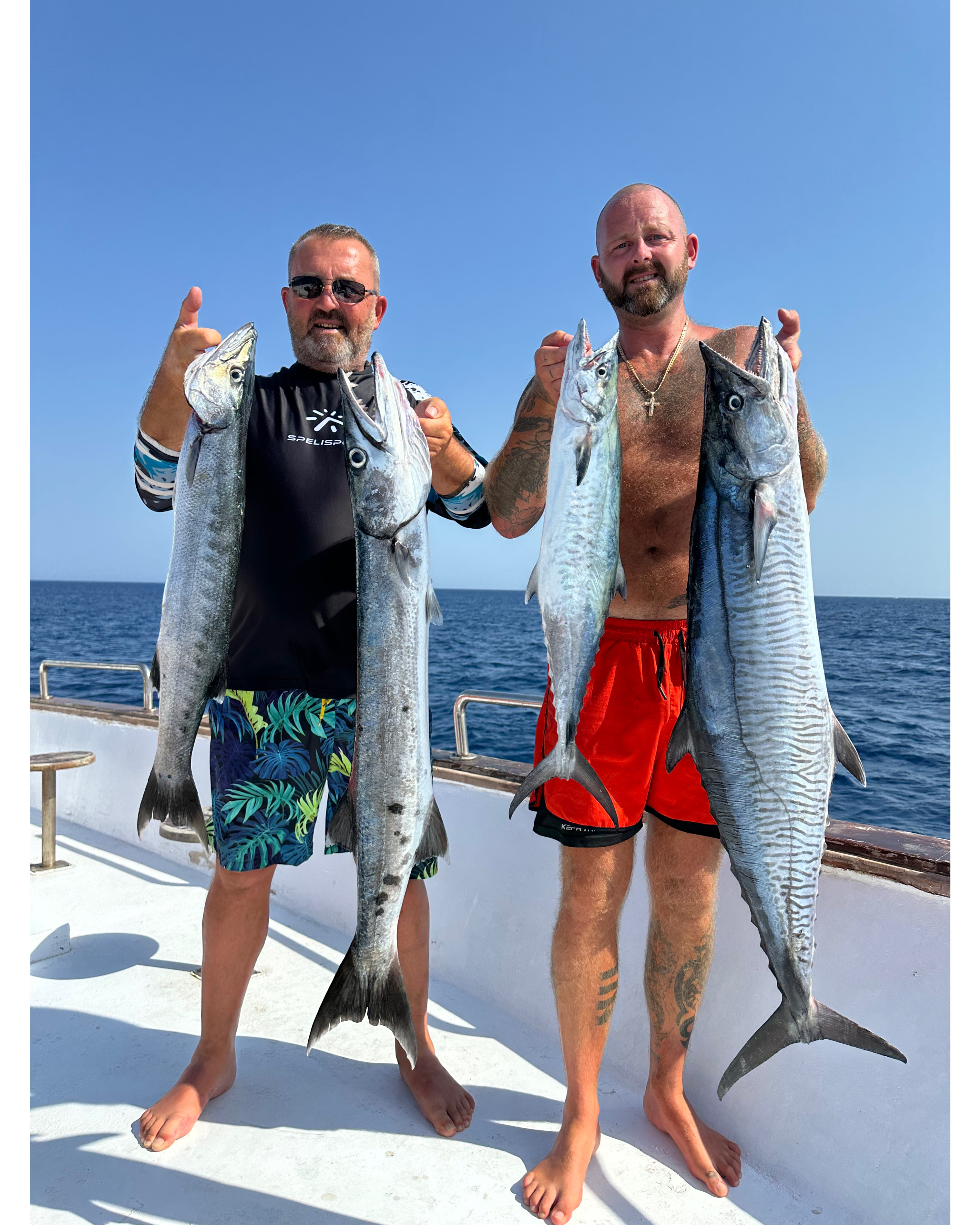 Onboard fishing courses